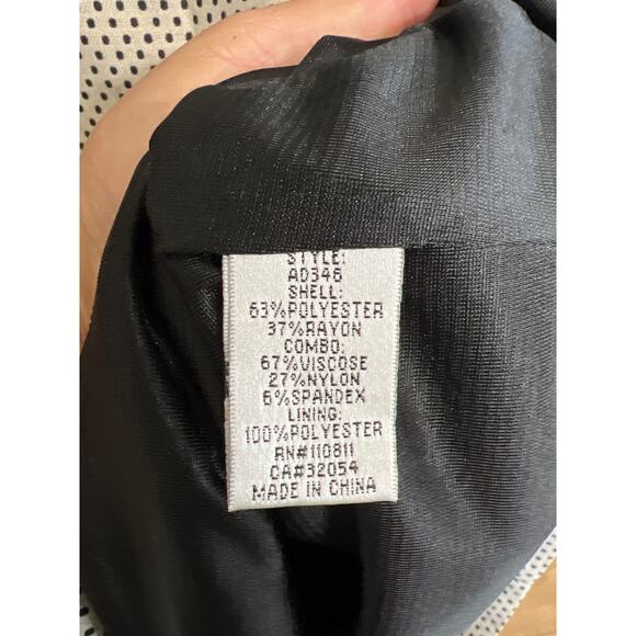 Yoana Baraschi size 6 black and cream colored classy sheeth dress polkadots - Picture 5 of 5